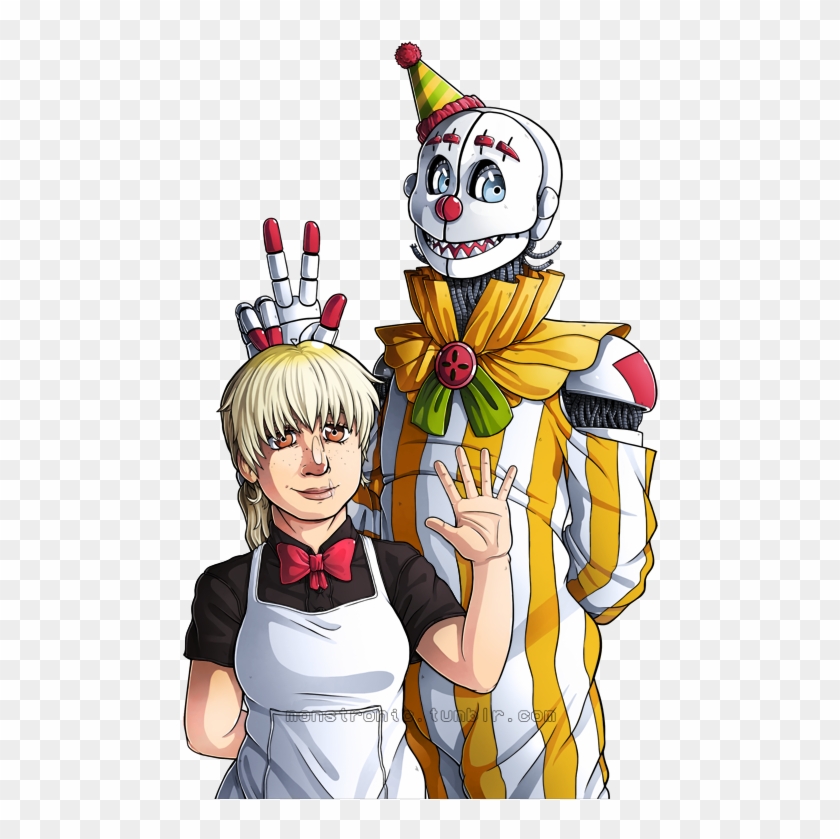 Presenting In Full Color My Sister Location/fnaf Au - Cartoon Clipart