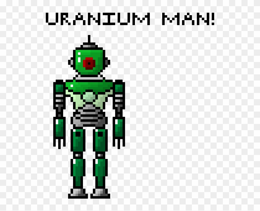 Uranium Man - Cartoon Clipart #4464289