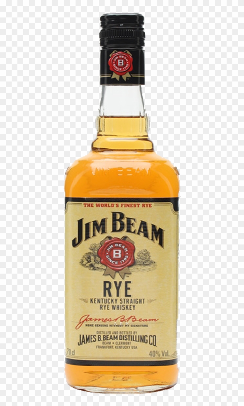 Price - Jim Beam Rye Bottle Clipart