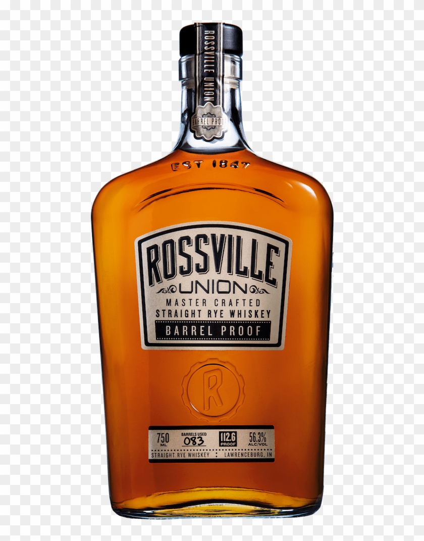 In Keeping With The Legacy Of The Brand, The Bottle - Rossville Union Barrel Proof Clipart #4464723