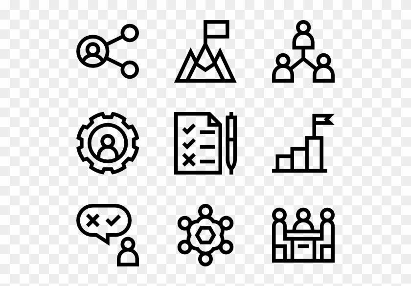 Team Building - Hobby Icons Png Clipart