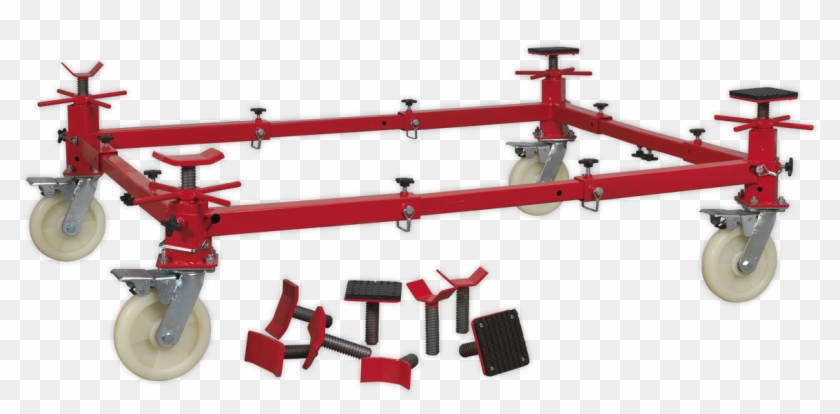 Vehicle Moving Dolly 2 Post 900kg Clipart