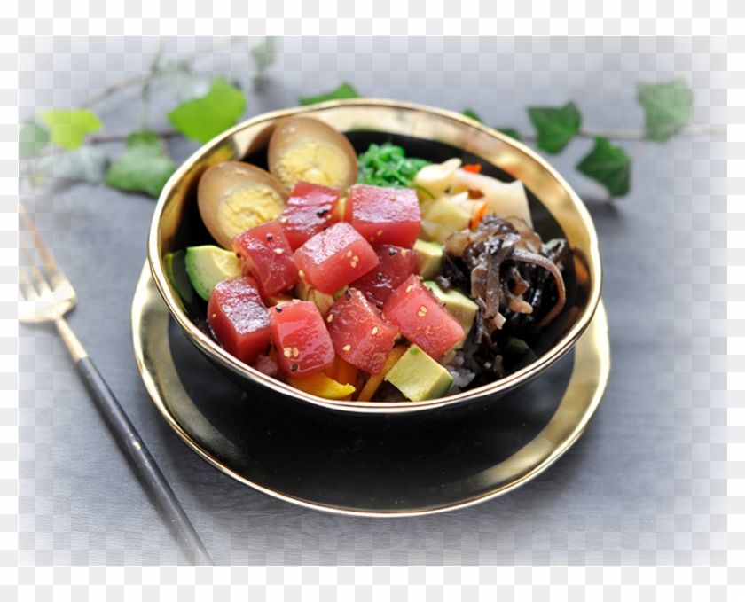 Most Basic Level, A Poke Bowl Is Made Up Of A Base, - Fruit Salad Clipart