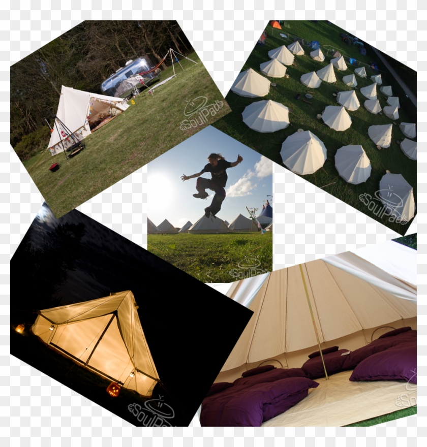 Glastonbudget Bell Tent Tribute Music Festival - Glastonbudget Bell Tents Clipart