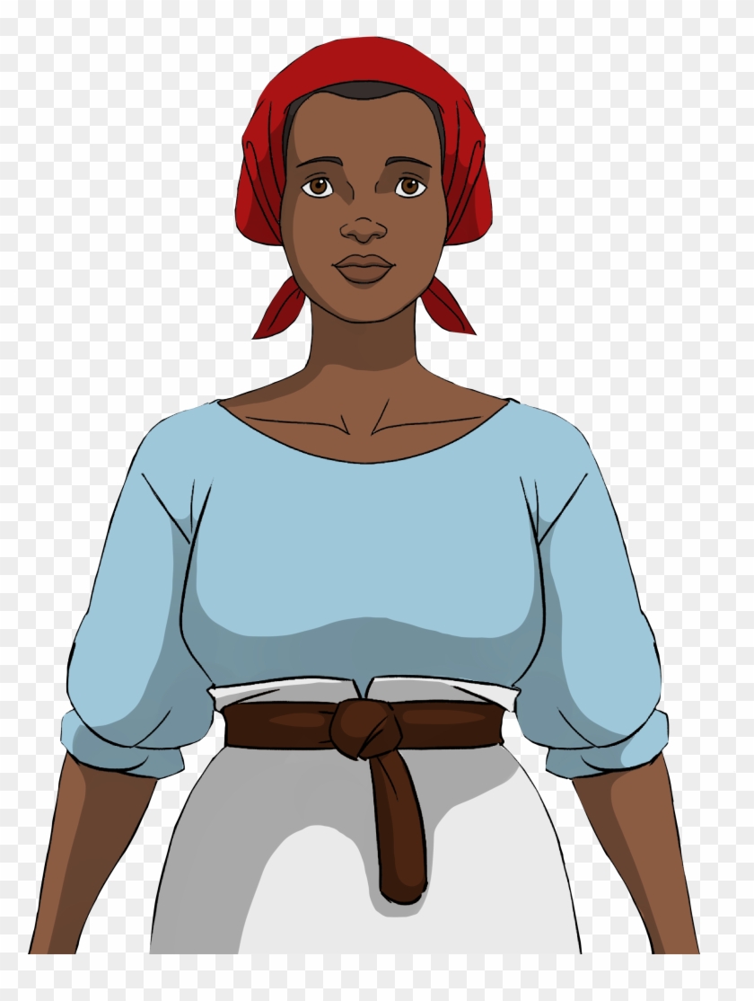 Harriet Tubman - Cartoon Clipart