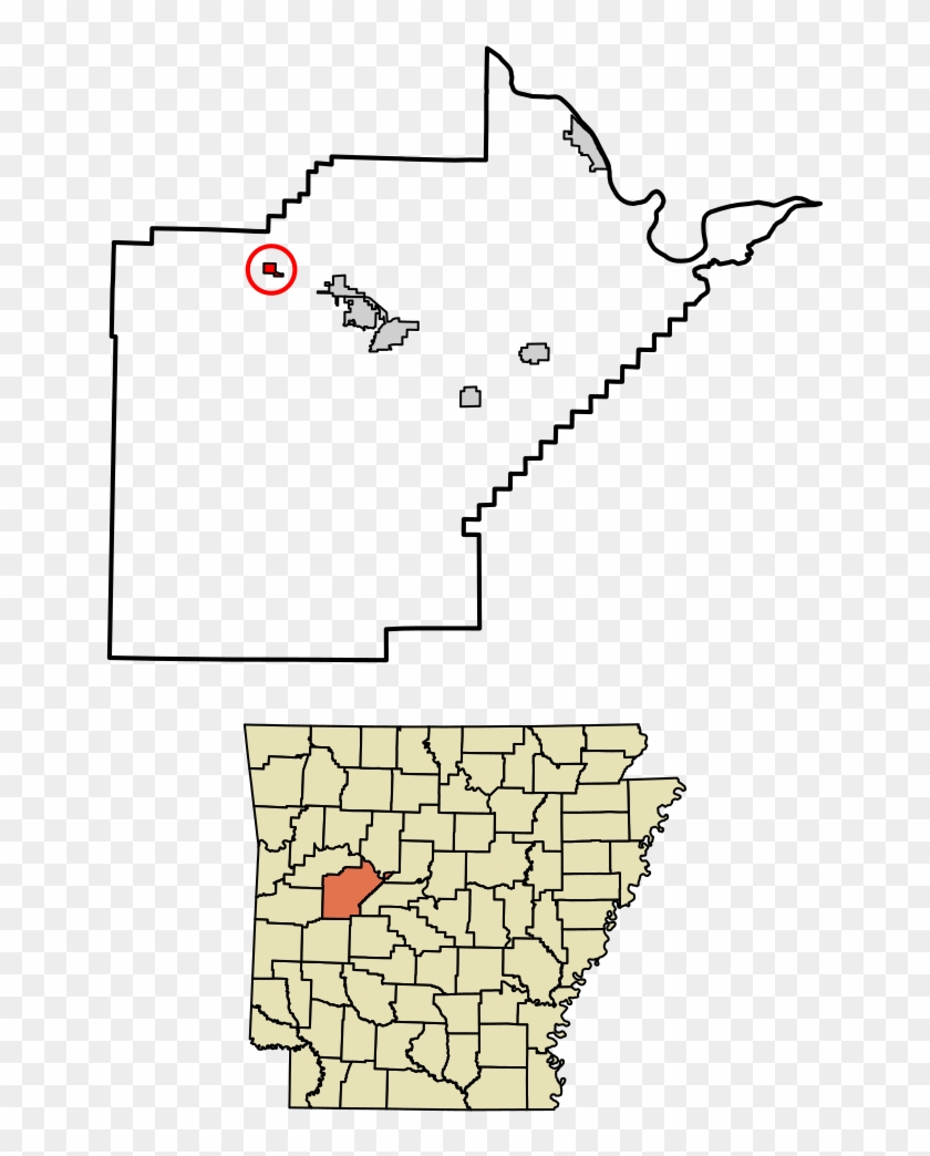 Yell County Arkansas Incorporated And Unincorporated - Harmony Grove Ar Wikipedia Clipart #4465827