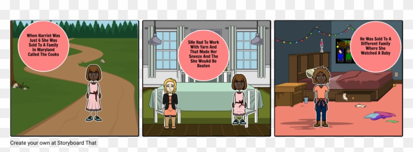 Harriet Tubman - Cartoon Clipart #4466093