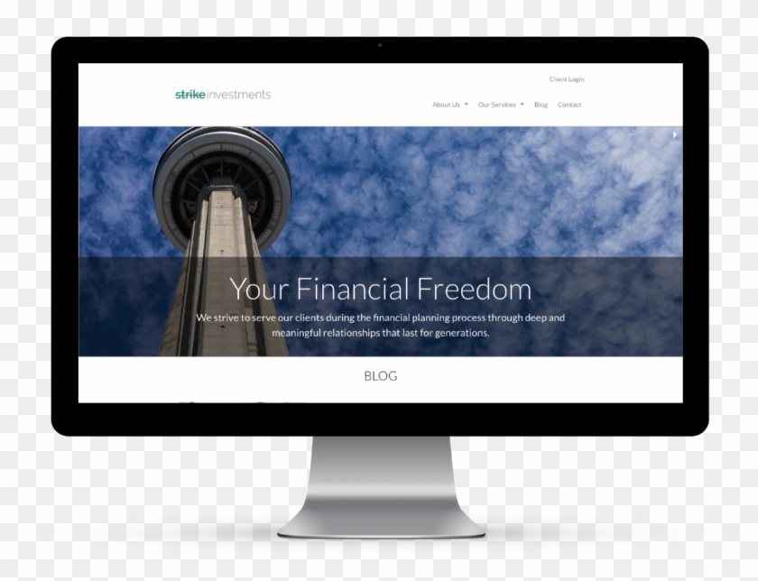 Desktop Strike Crop@2x - Computer Monitor Clipart #4466194