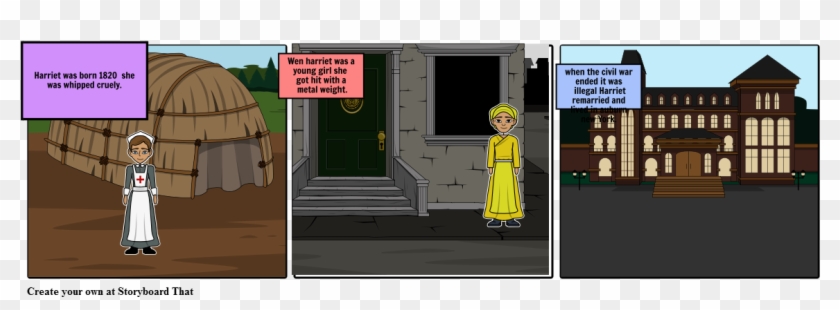 Harriet Tubman - Cartoon Clipart