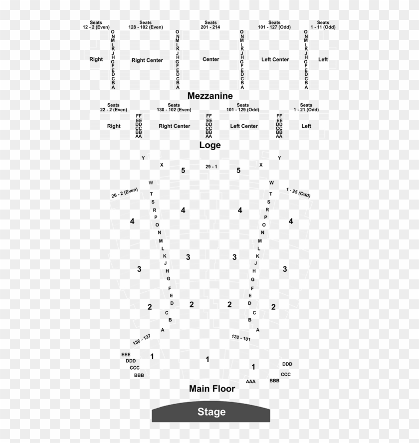Keller Auditorium Orchestra E Row P Clipart