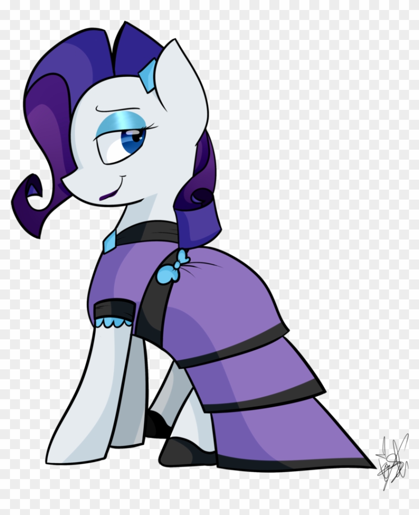 Befishproductions, Clothes, Dress, Rarity, Rich Marshmallow, - Cartoon Clipart #4466568