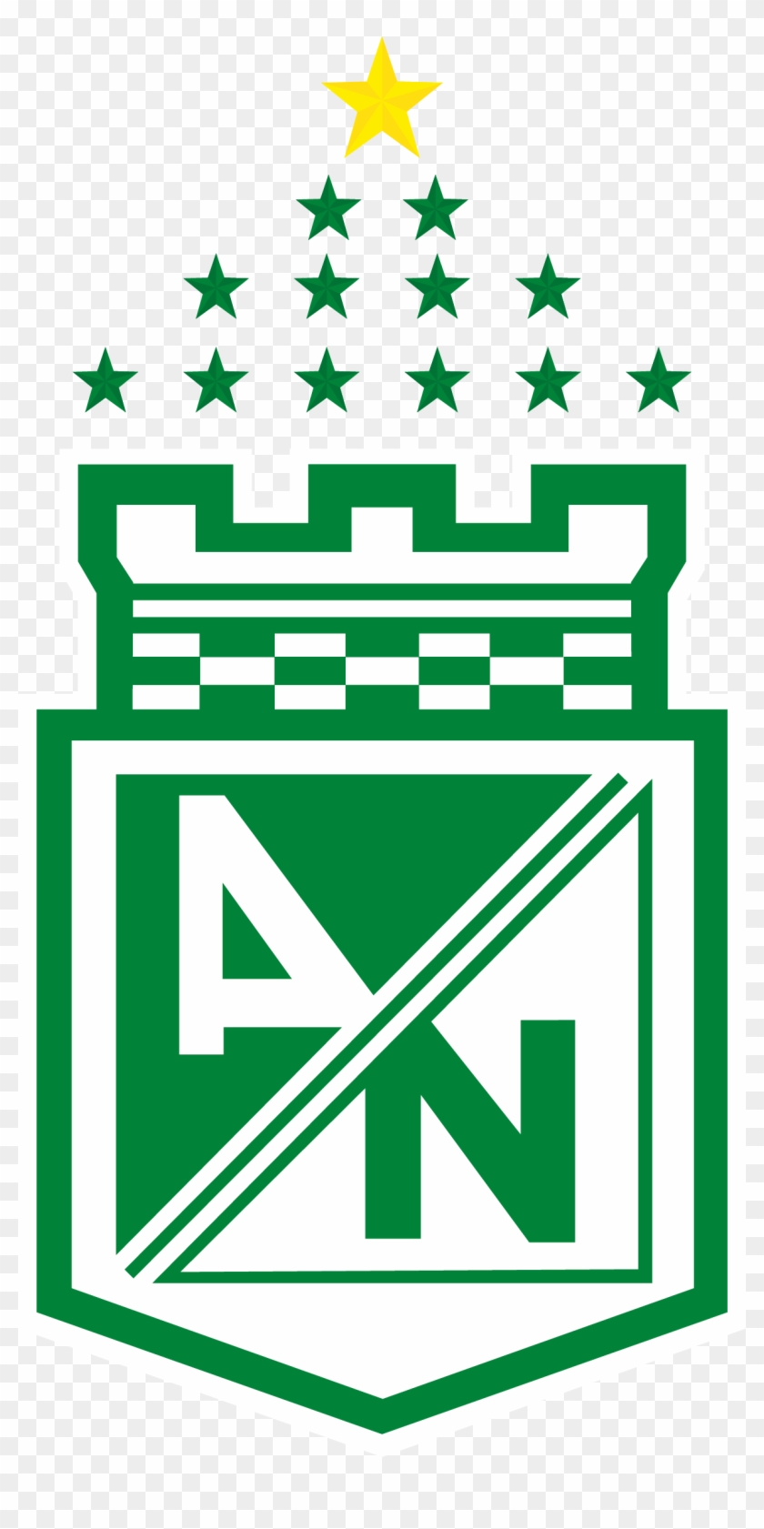 Club Atlético Nacional De Medellín - Escudo De Atletico Nacional Clipart #4466713