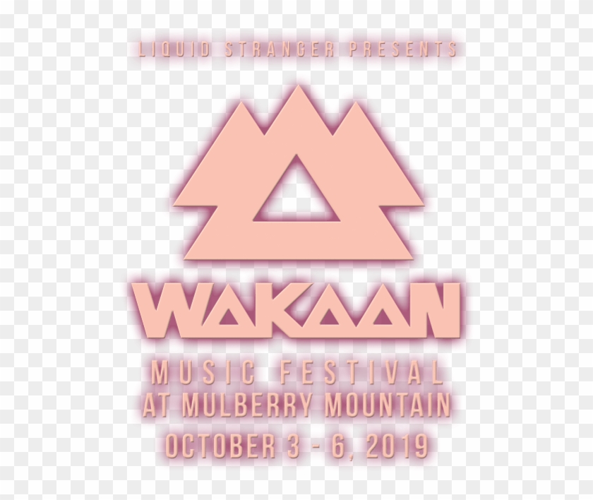 Wakaan Festival Logo - Triangle Clipart #4466835