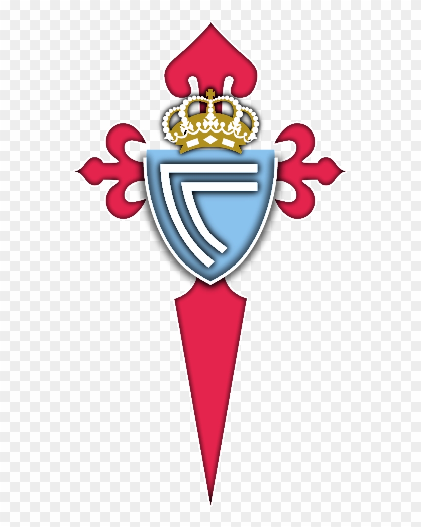 Escudos En 3d, Fc Barcelona,celta De Vigo, Villareal, - Escudo Celta De Vigo Png Clipart