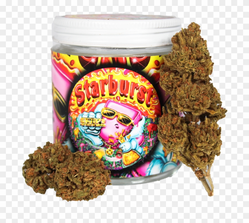 Starburst-jar - Confectionery Clipart