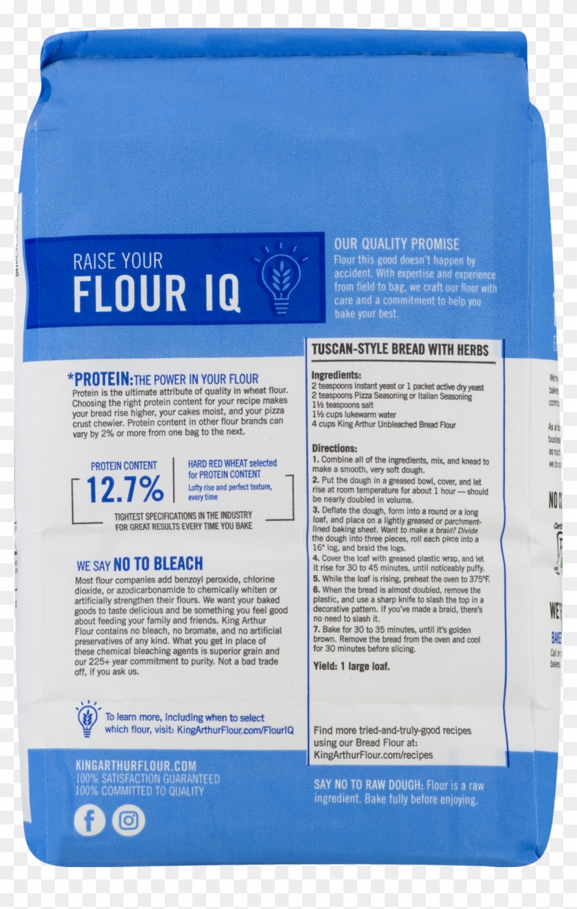 King Arthur Flour Unbleached Bread Flour 5 Lb Clipart #4467503