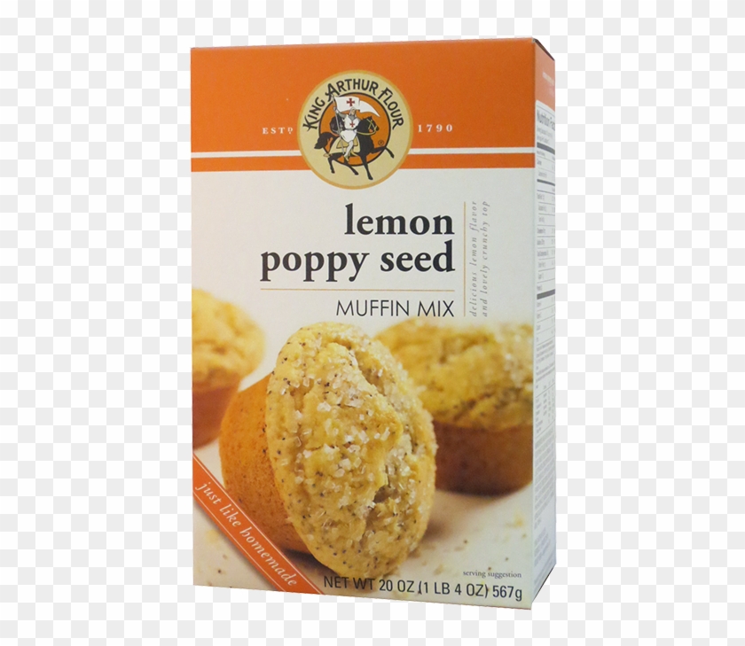 King Arthur Flour Lemon Poppy Seed Muffin Mix - King Arthur Flour Clipart #4467531