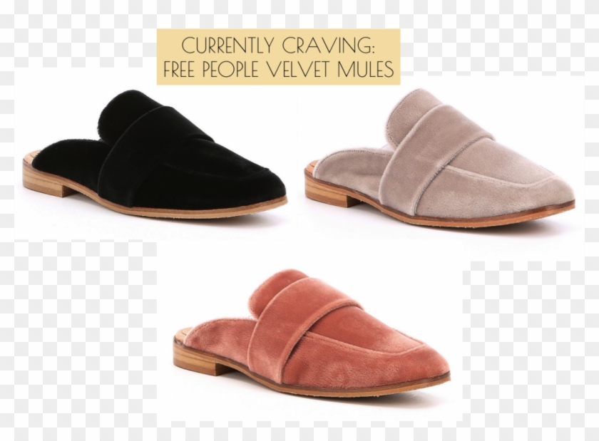 I Know I've Talked About Flat Mules Before But My Obsession - Free People Velvet Mules Clipart