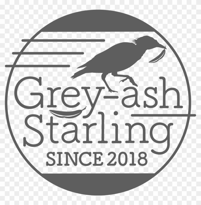 Grey-ash Starling - Climate Change Ice Clipart