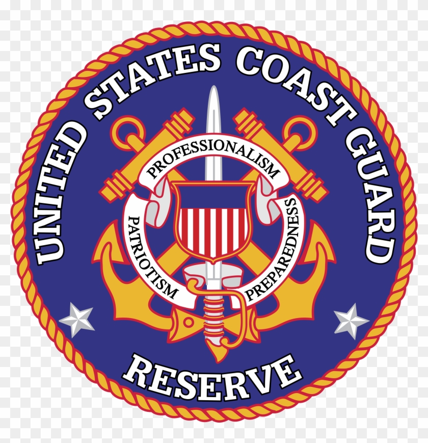 United States Coast Guard Reserve Logo Png Transparent - United States Coast Guard Reserve Seal Clipart #4468062