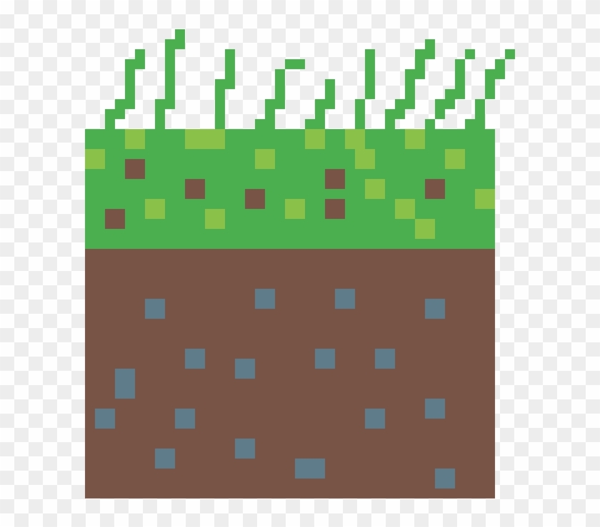 Dirt Block - Illustration Clipart