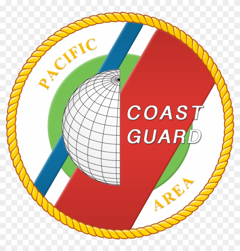 United States Coast Guard Pacific Area , Png Download - Coast Guard Pacarea Logo Clipart #4468221