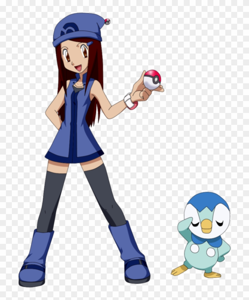 Dawn From Pokemon , Png Download - Cartoon Clipart