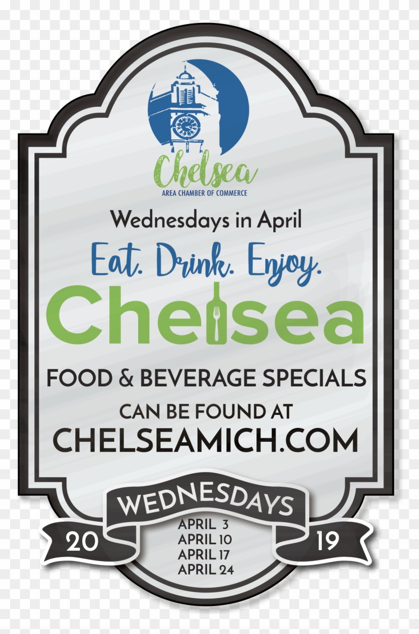 Chelsea Food & Beverage Specials - Graphics Clipart #4468892