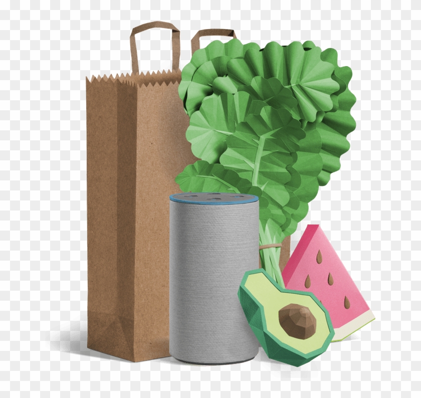 Whole Foods Market For Prime Members - Paper Bag Clipart #4468999