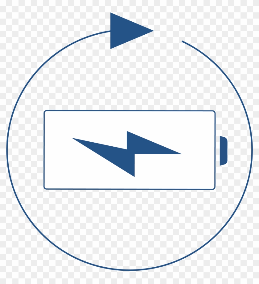 Rechargeable Battery - Circle Clipart #4469437
