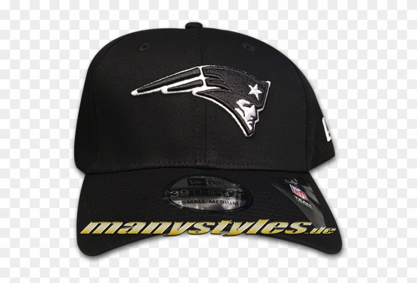 New England Patriots Nfl 39thirty Cuved Visor Stretch - Baseball Cap Clipart #4469979