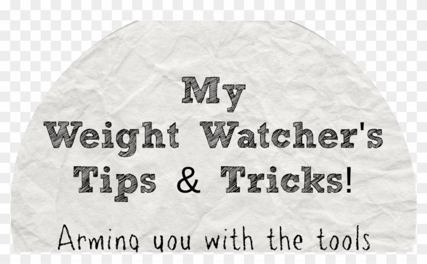 My Weight Watcher's Tips And Tricks Clipart #4470305
