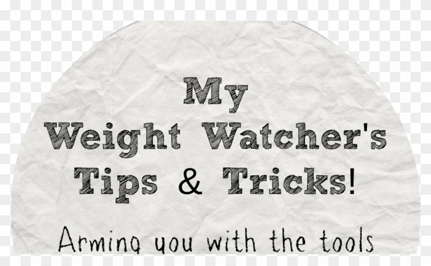My Weight Watcher's Tips And Tricks Clipart