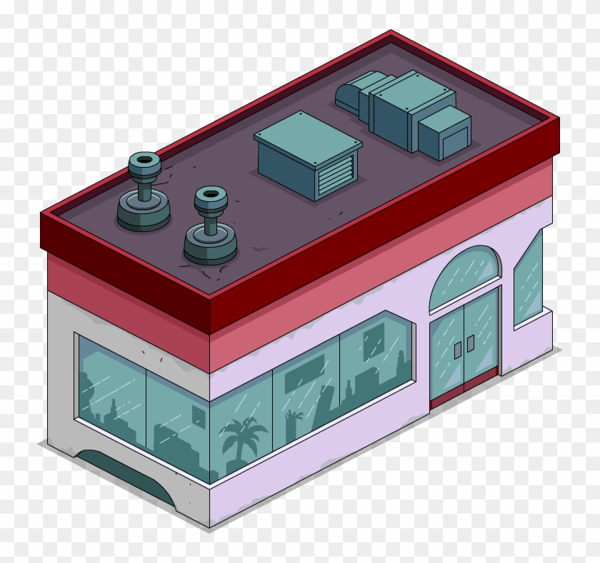Tapped Out Zenith City Store Front - House Clipart