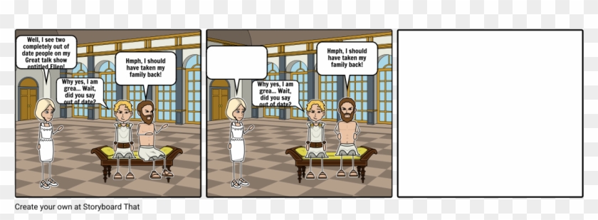 Alexander The Out Of Date On Ellen - Cartoon Clipart #4470981