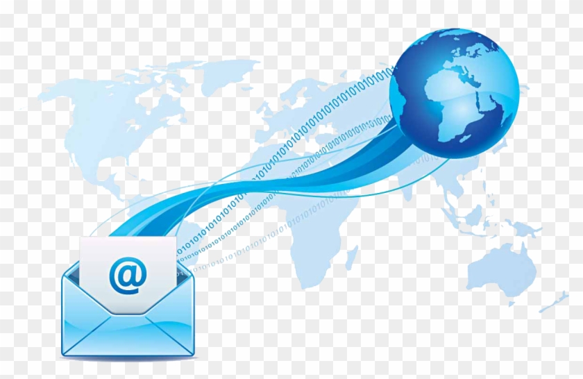 Correo Electrónico - Global Communication Email Clipart #4471362