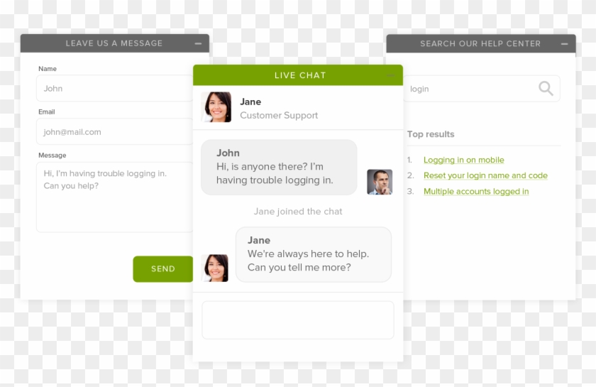 An Example Of How Zopim Chat Can Be Used For Joomla - Zendesk Live Chat Clipart #4471658