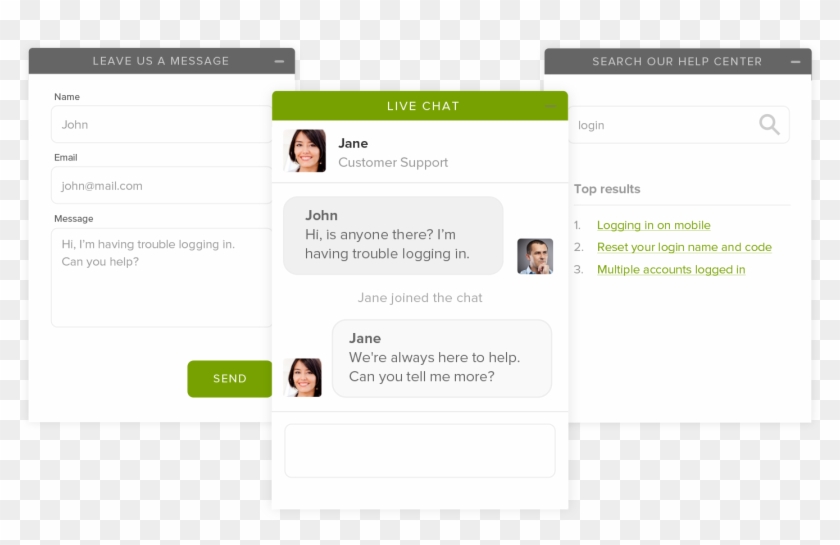 An Example Of How Zopim Chat Can Be Used For Joomla - Zendesk Live Chat Clipart