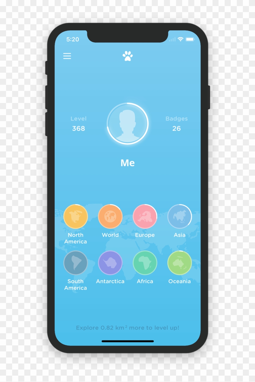 Fog Of World V2 - Smartphone Clipart