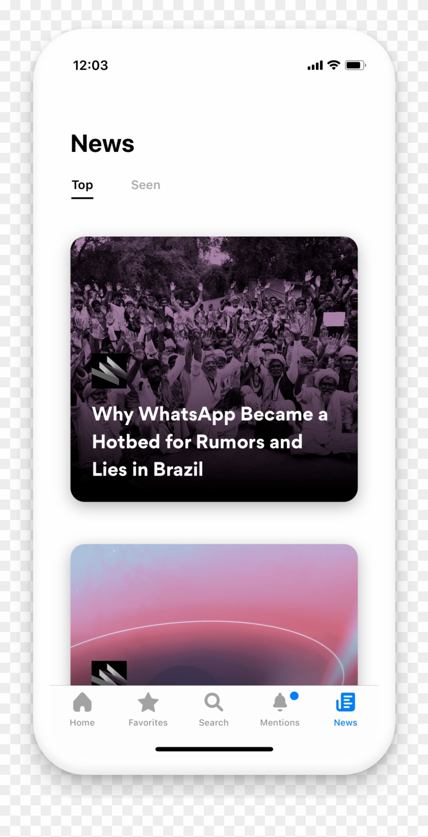 Birdie Curates The Best Articles From Your Timeline - Smartphone Clipart #4472590