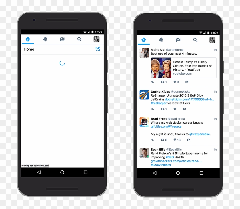 Twitter Mobile Progressive Web App - Delete Account In Messenger Clipart #4472779