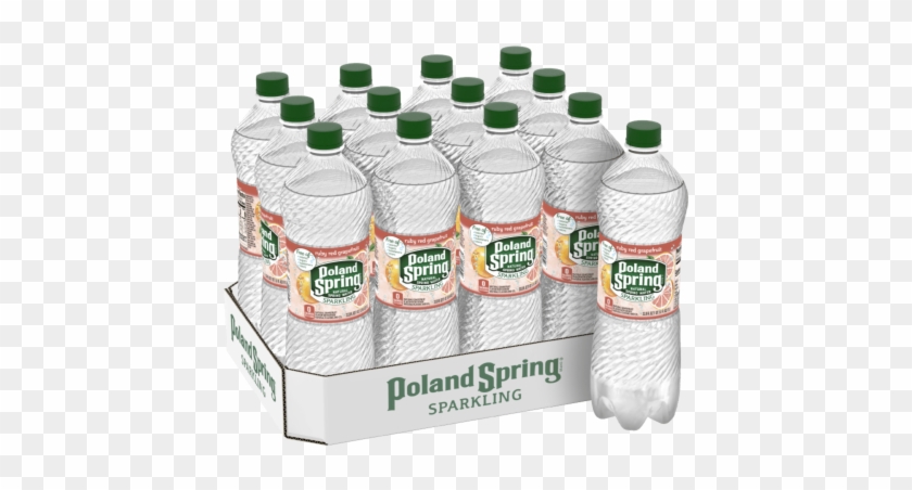 Poland Spring® Ruby Red Grapefruit Sparkling Water - Poland Spring 1l Sparkling Clipart #4473379