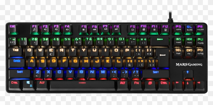 Mk4mini Gaming Keyboard - Mars Gaming Clipart #4474016
