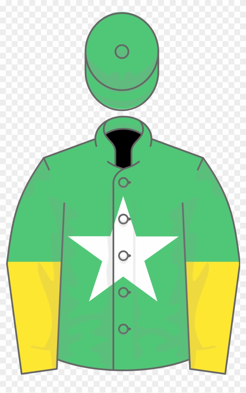Open - Robert Sangster Racing Colours Clipart