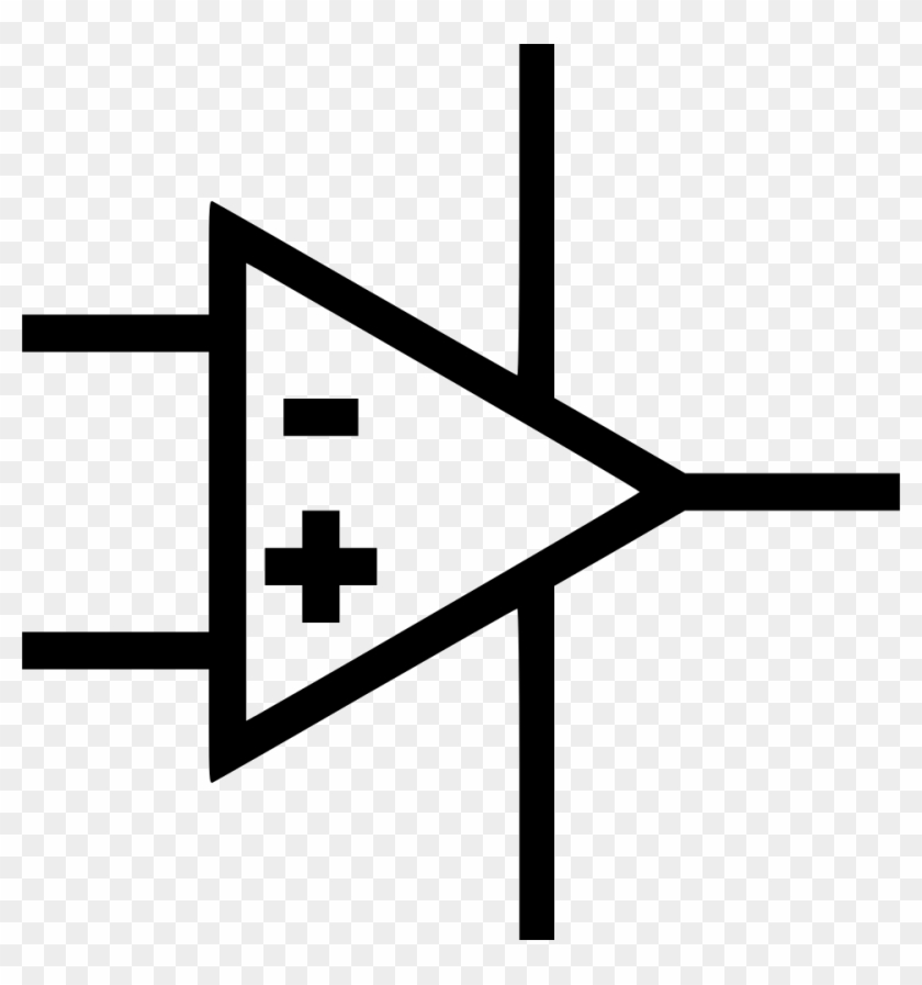 Operational Amplifier Svg Png Icon Free Download Amplifier Icon