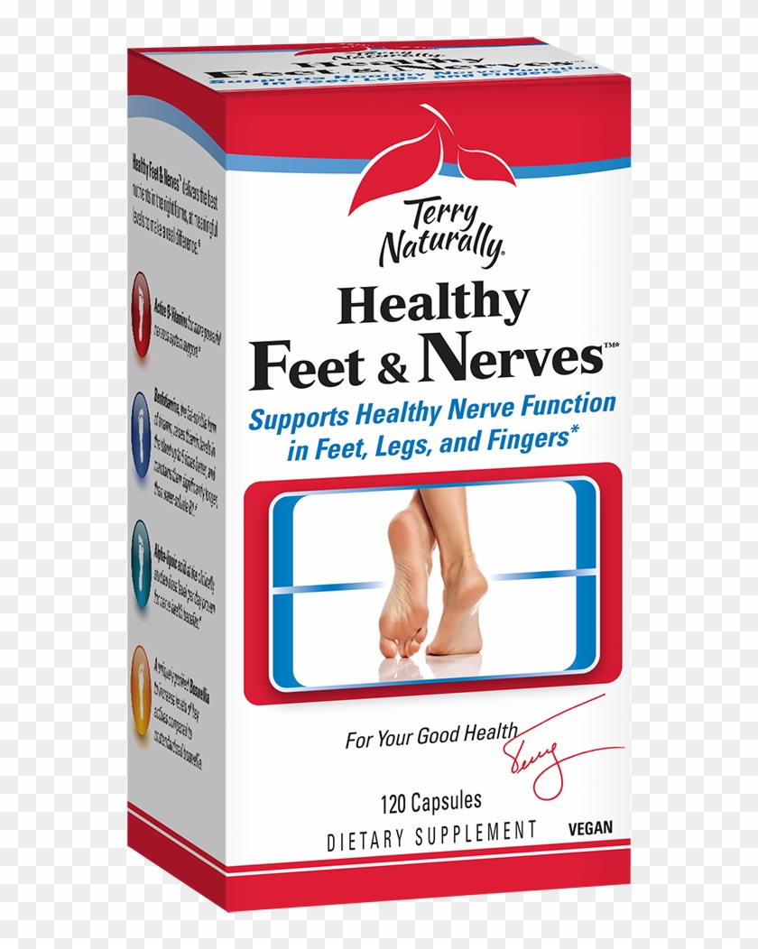 Healthy Feet & Nerves Carton - Terry Healthy Feet And Nerves 120 Clipart