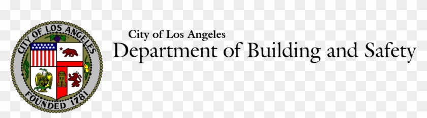 Los Angeles Department Of Building And Safety Header - Building And Safety Los Angeles Clipart #4474950
