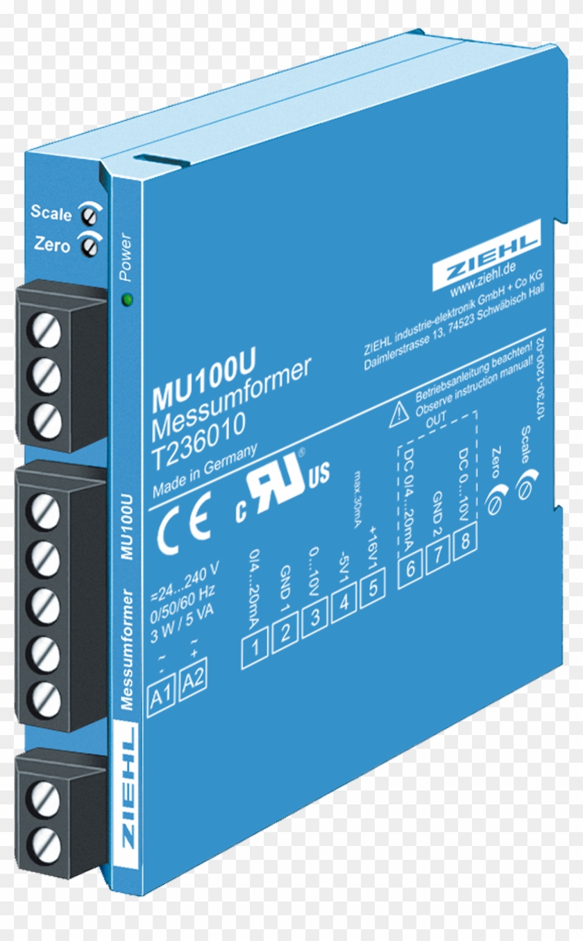 Mu100u Produktfoto Ziehl - Cpu Clipart #4475173