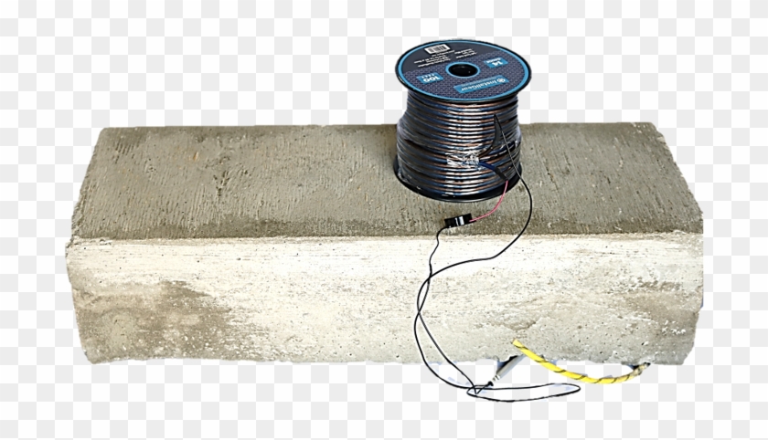 Simulated Curb Ied Training Device - Wire Clipart
