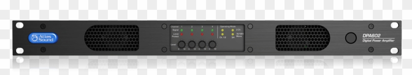 2 Channel Or 4 Channel Configurable Networkable 600 - Multi Channel Audio Amplifiers Clipart